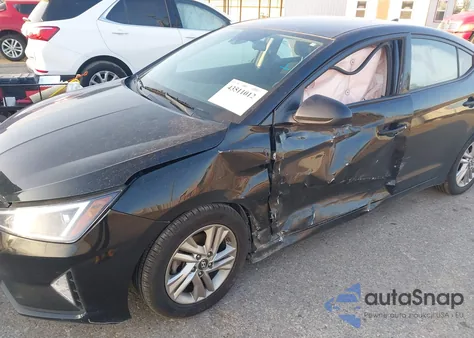 2019 Hyundai Elantra Sel from USA, damaged, VIN 5NPD84LF6KH419543